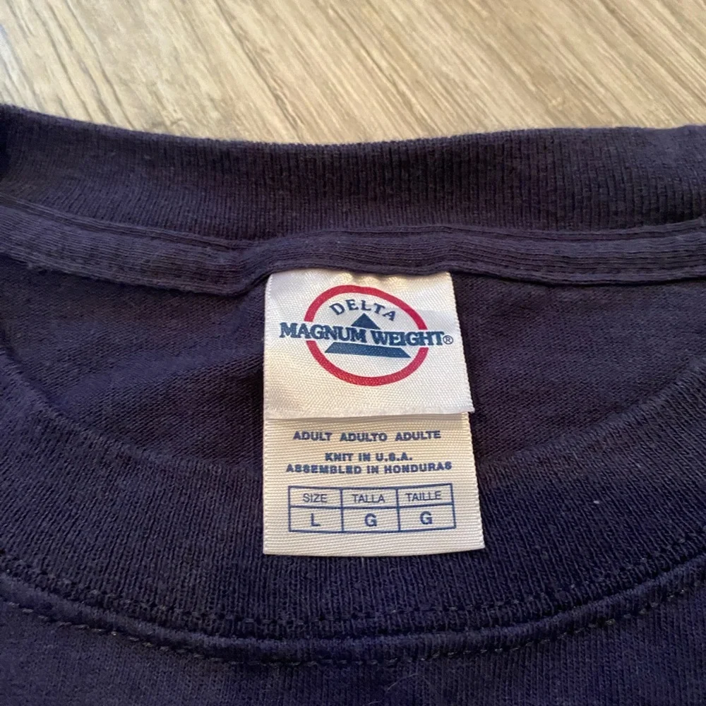 Vintage 2004 CHICAGO CUBS WRIGLEY FIELD T-Shirt Blue Red Size Large - Picture 6 of 6